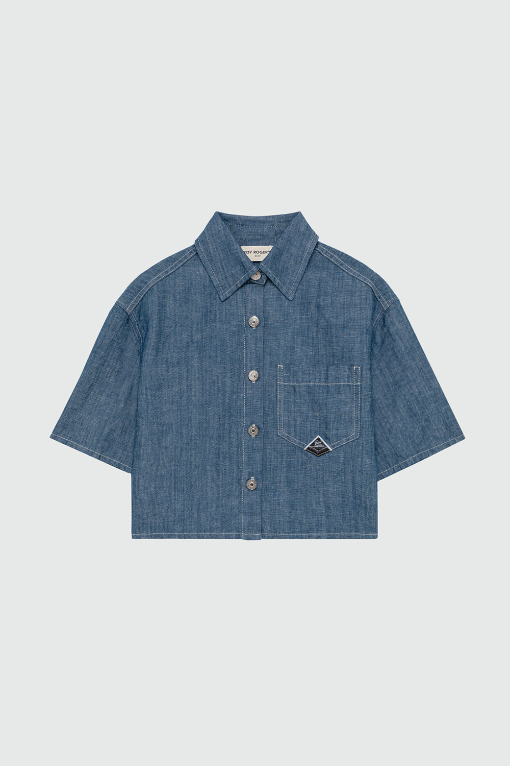 ROY ROGERS: SHIRT IN RINSE WASH CHAMBRAY