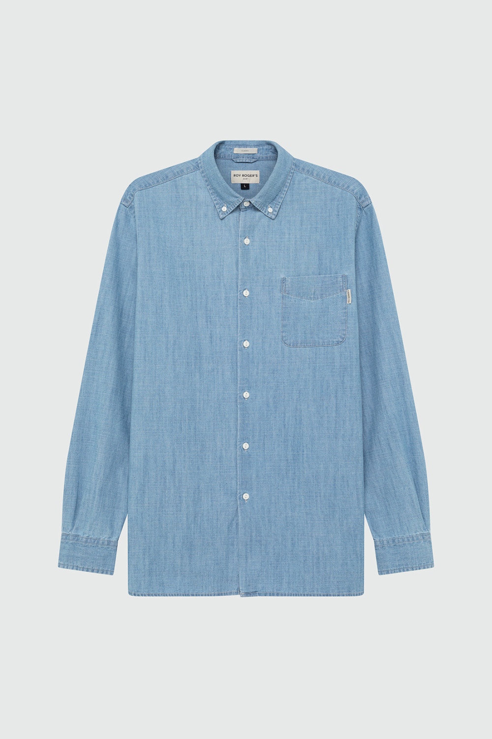 ROY ROGERS: CAMICIA IN DENIM CHAMBRAY