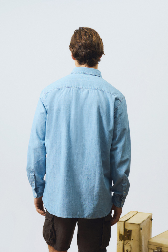 CAMICIA IN DENIM CHAMBRAY