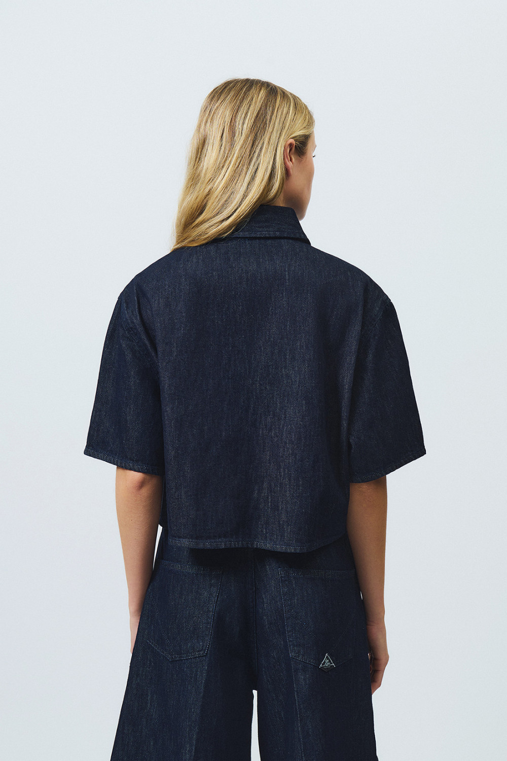 ROY ROGERS: SHIRT IN LIGHT RINSE WASH DENIM