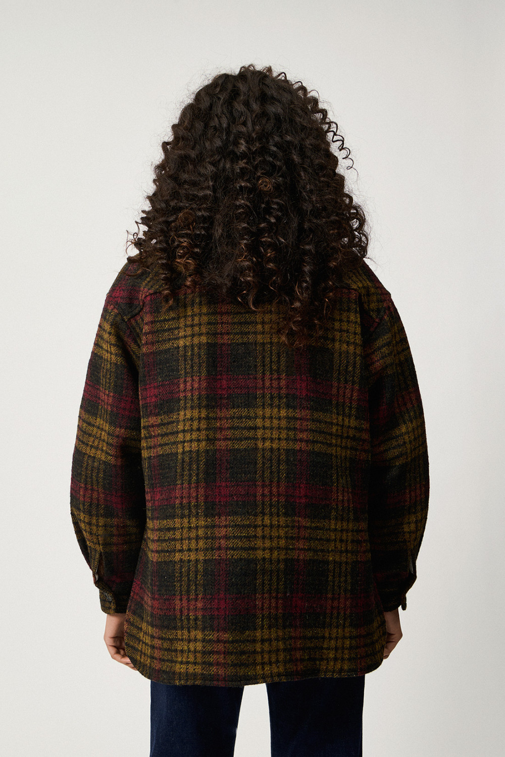 ROY ROGERS: CHECKED WOOL SHIRT