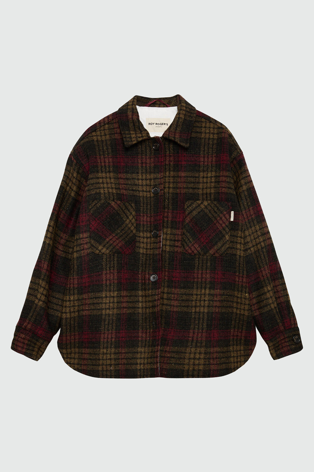 ROY ROGERS: CHECKED WOOL SHIRT