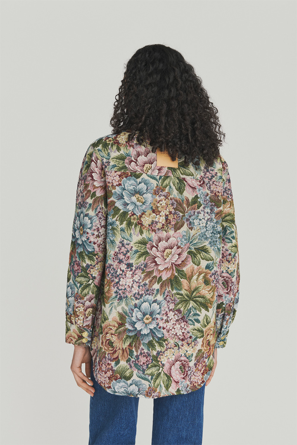 ROY ROGERS: CAMICIA JULES FLOWER TAPESTRY