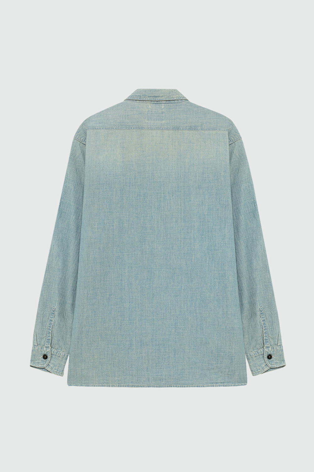 ROY ROGERS: LIAM SHIRT IN SAND BLEACH CHAMBRAY