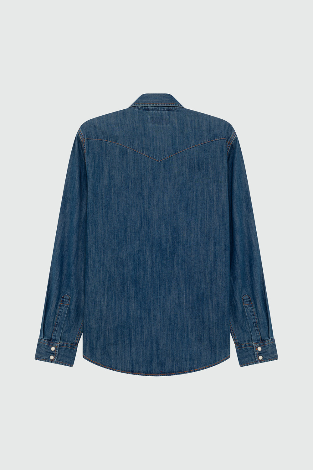 ROY ROGERS: CAMICIA MARTIN BLUE STONE