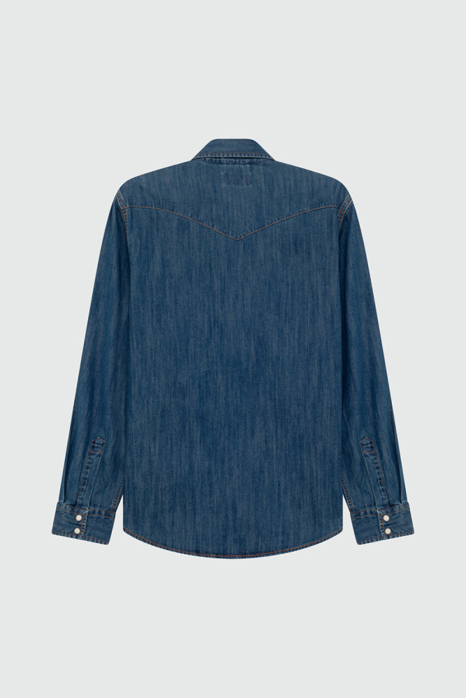 CAMICIA MARTIN BLUE STONE