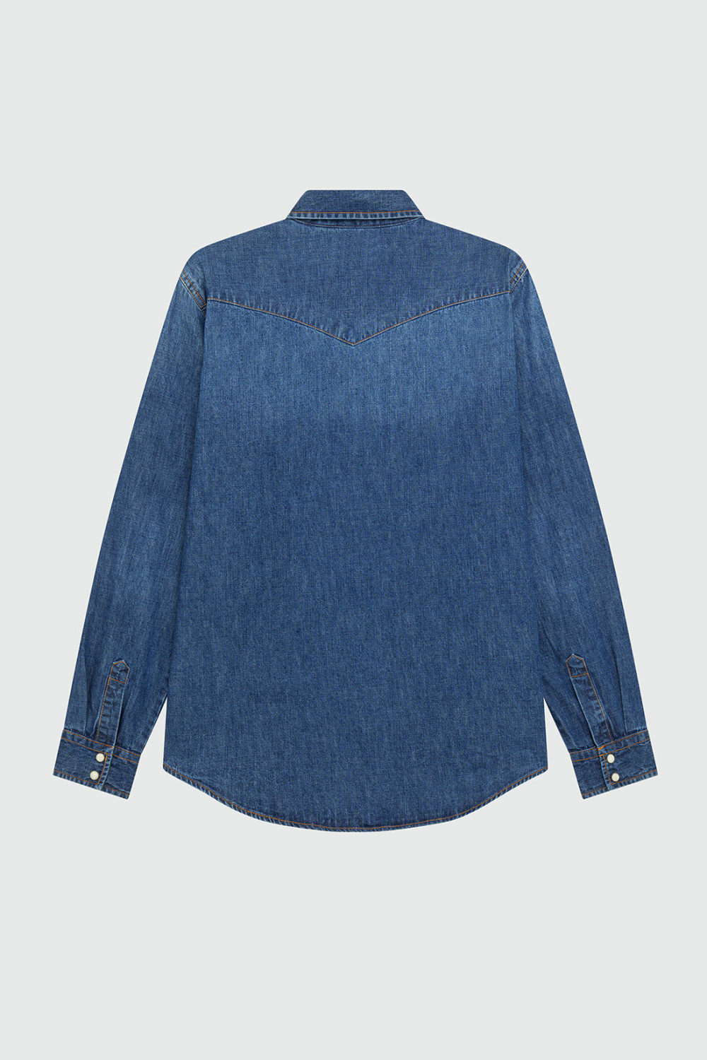 ROY ROGERS: MARTIN SHIRT IN BRUCE WASH DENIM