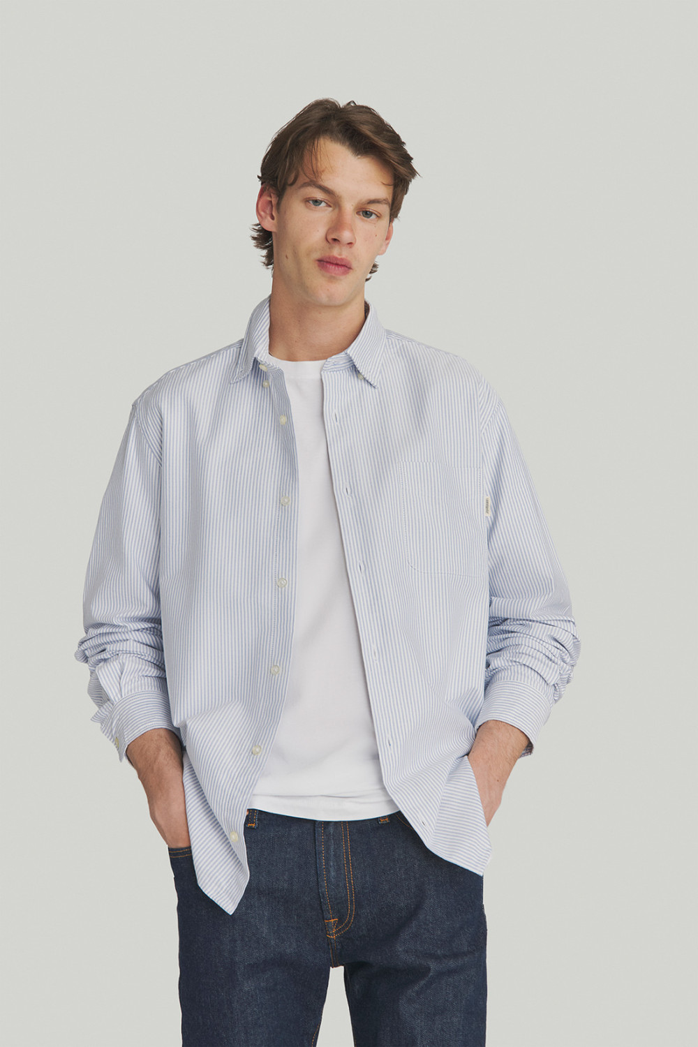 ROY ROGERS: OXFORD SHIRT STRIPED