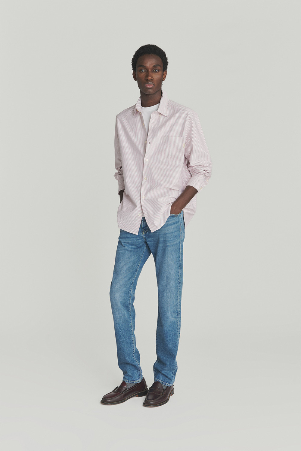 ROY ROGERS: OXFORD SHIRT STRIPED