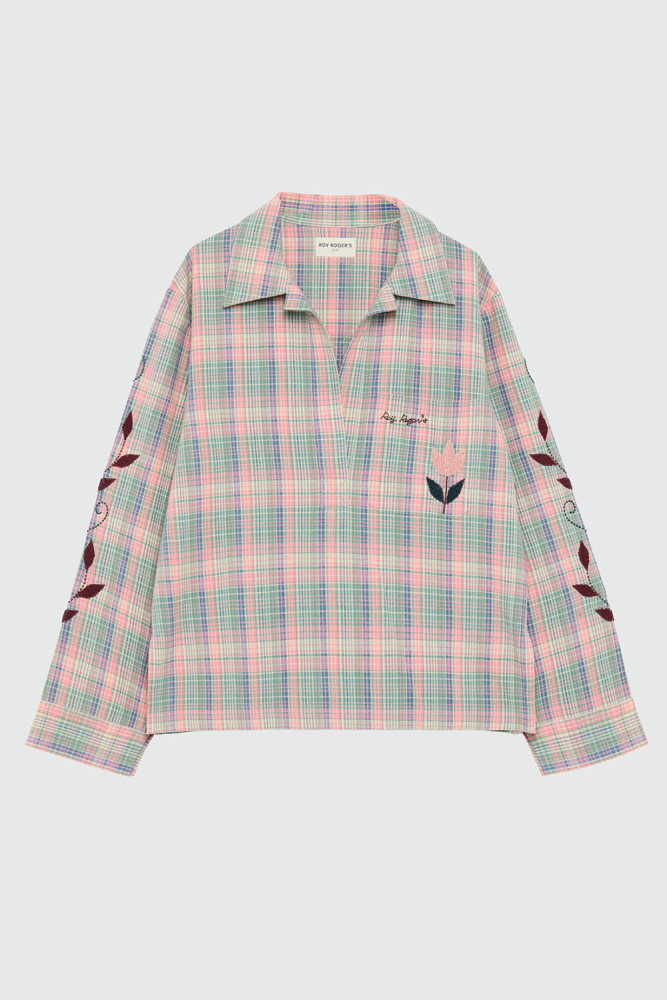 CAMICIA PIJAMA A QUADRI