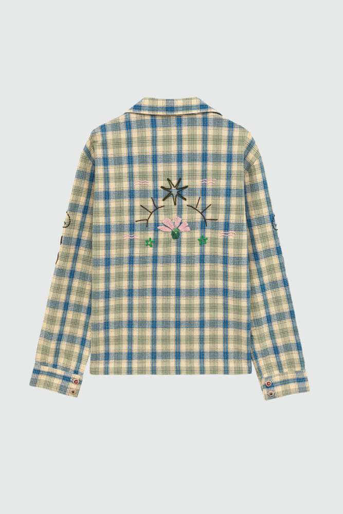 CAMICIA PIJAMA A QUADRI