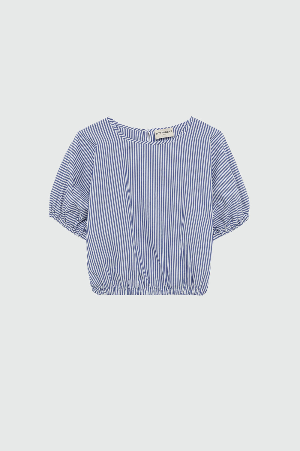 ROY ROGERS: PUFF SHIRT IN STRIPED POPLIN