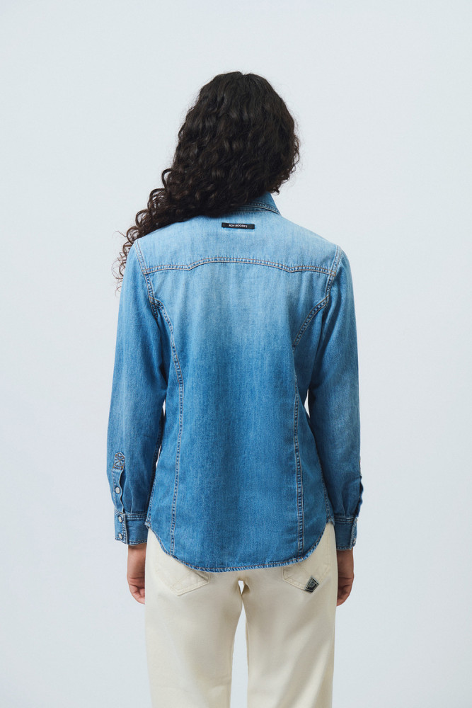 CAMICIA RANCH IN DENIM