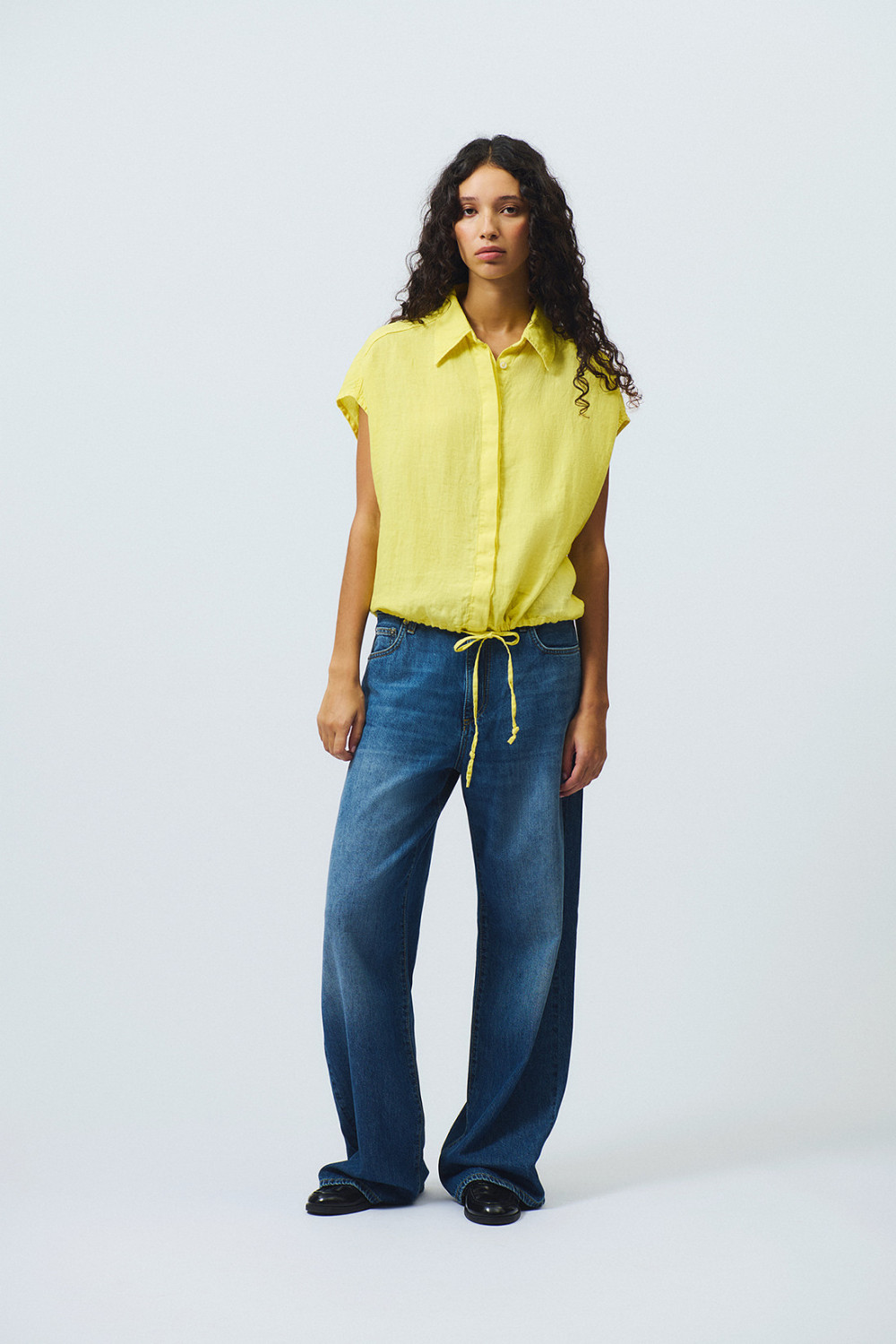 ROY ROGERS: TIDE SHIRT IN LINEN 