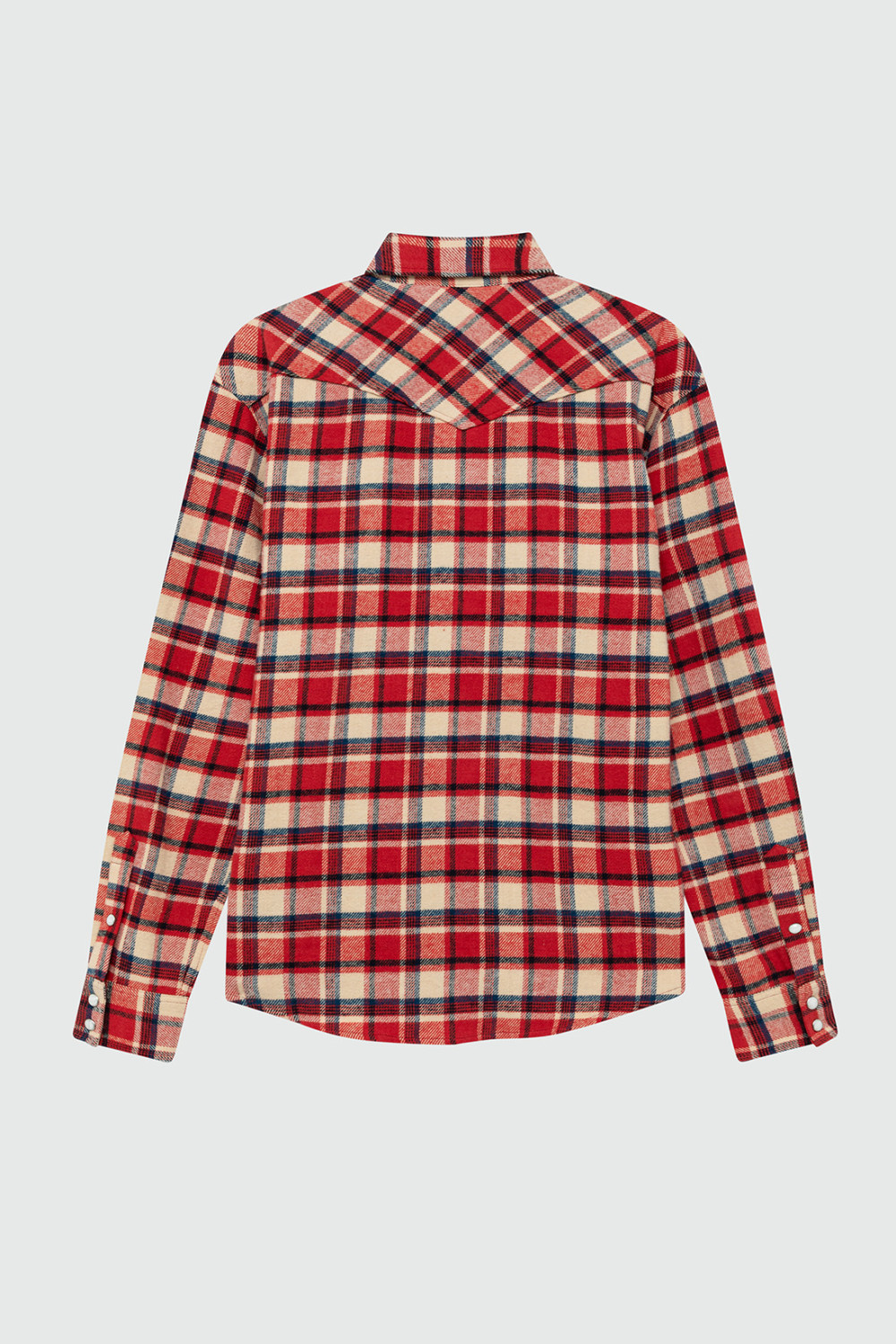 ROY ROGERS: WESTERN CHECK PRINT SHIRT