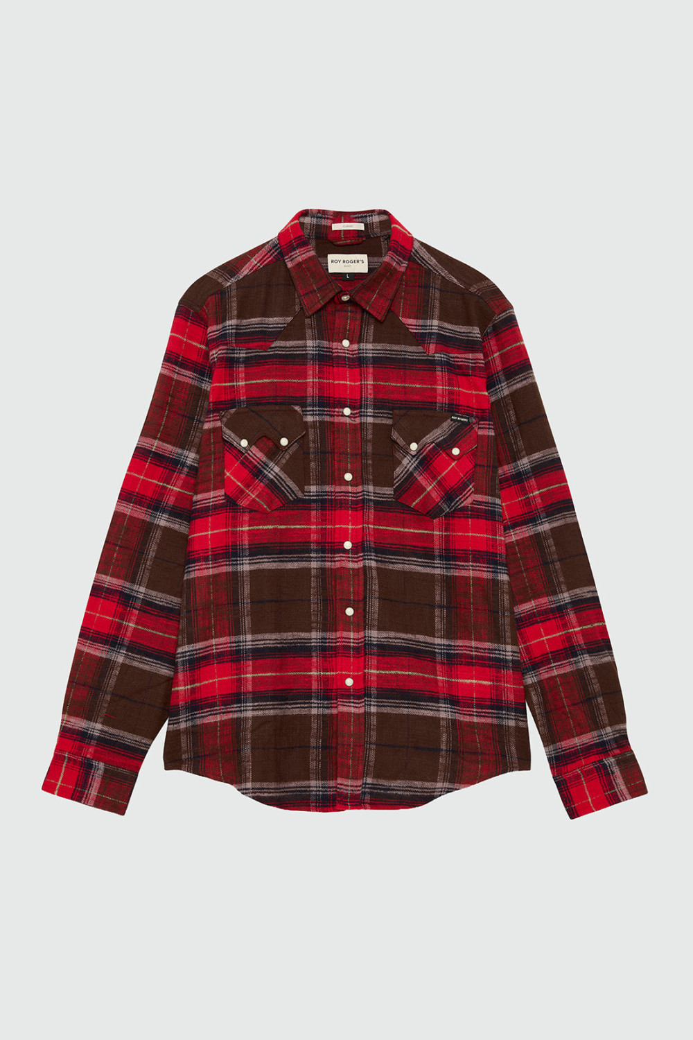 ROY ROGERS: CAMICIA WESTERN A QUADRI