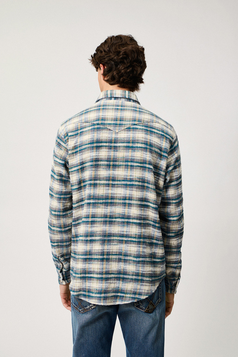 ROY ROGERS: CAMICIA WESTERN A QUADRI