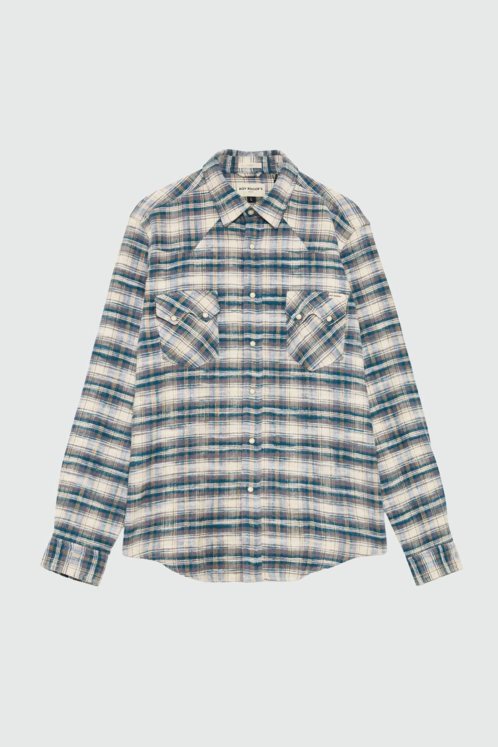 ROY ROGERS: CAMICIA WESTERN A QUADRI