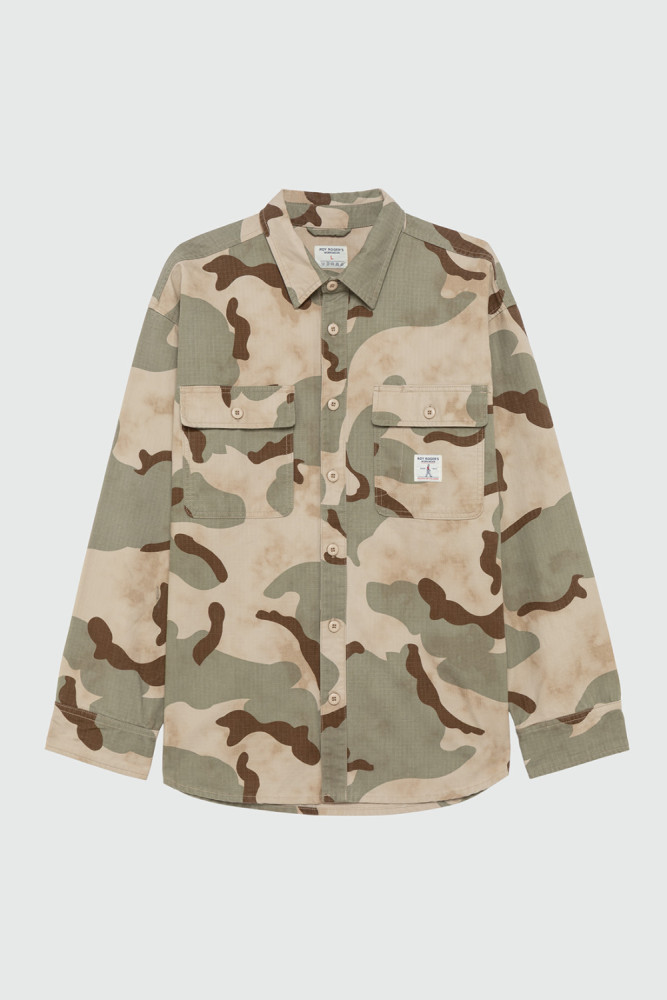 CAMICIA WORK CON MOTIVO CAMOUFLAGE