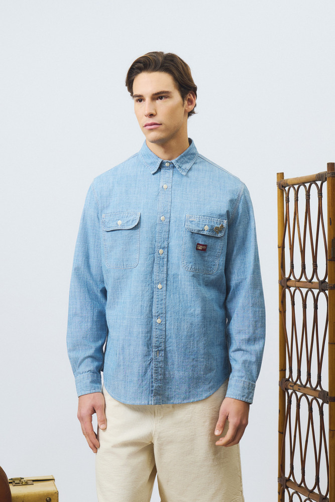 WORK SHIRT IN CHAMBRAY