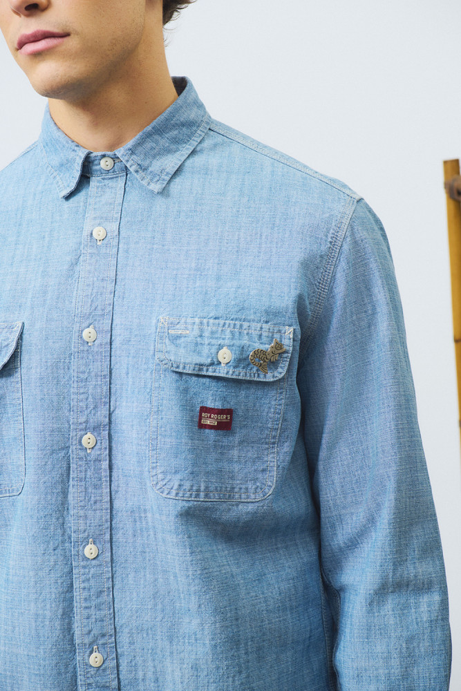WORK SHIRT IN CHAMBRAY