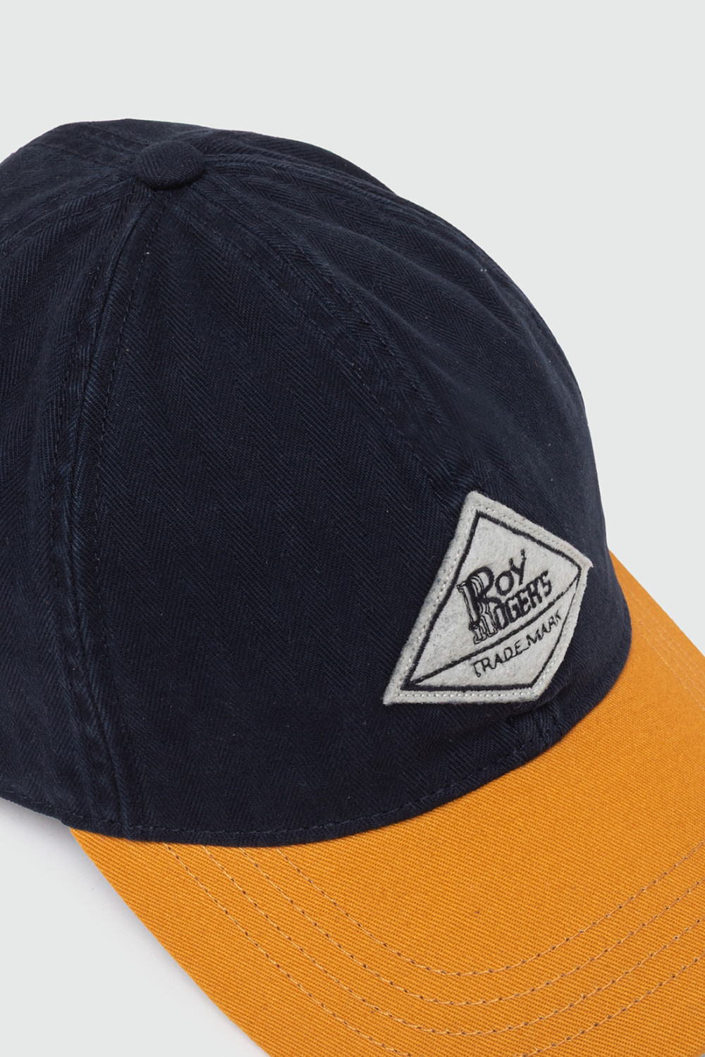 ROY ROGERS: HERRINGBONE PRINT BASEBALL CAP