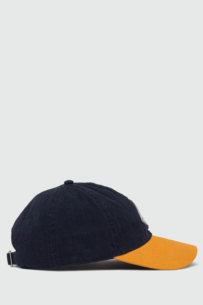 HERRINGBONE PRINT BASEBALL CAP