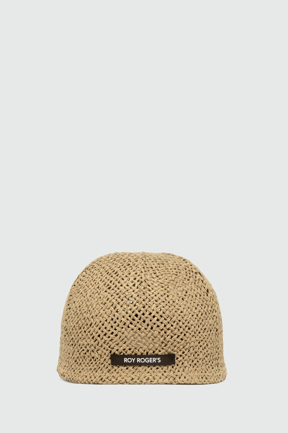 ROY ROGERS: BASEBALL CAP IN WOVEN PAPER