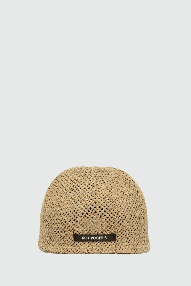 CAPPELLO BASEBALL IN CARTA INTRECCIATA