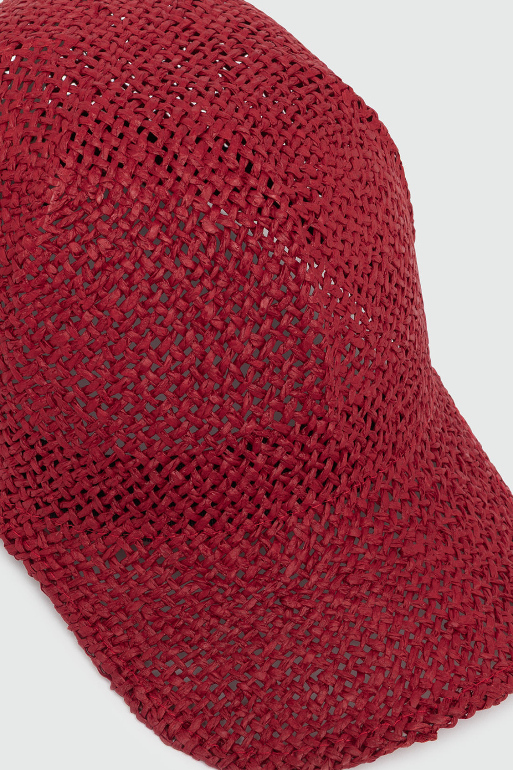 ROY ROGERS: BASEBALL CAP IN WOVEN PAPER