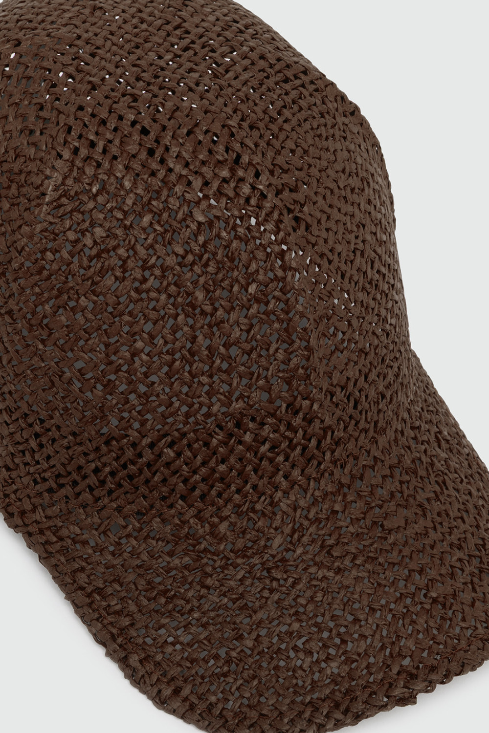 ROY ROGERS: BASEBALL CAP IN WOVEN PAPER