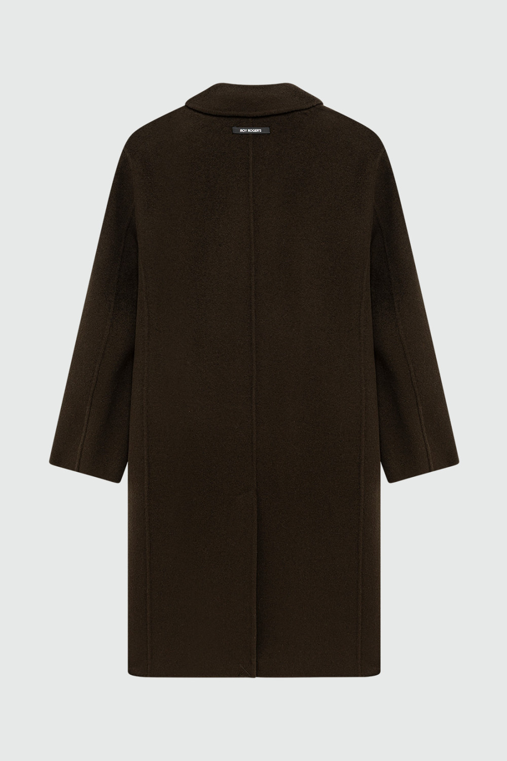 ROY ROGERS: DOUBLE-BREASTED COAT IN WOOL