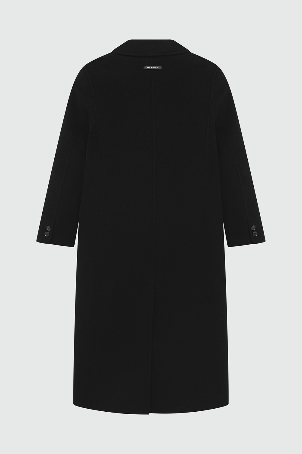 ROY ROGERS: SINGLE-BREASTED WOOL COAT