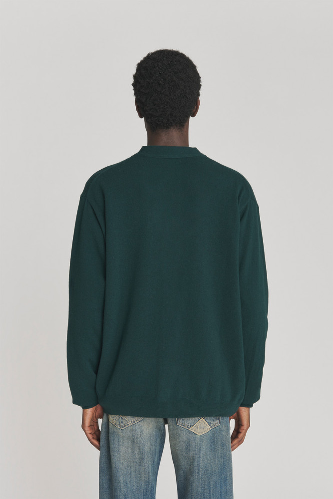 BOX CARDIGAN IN WOOL