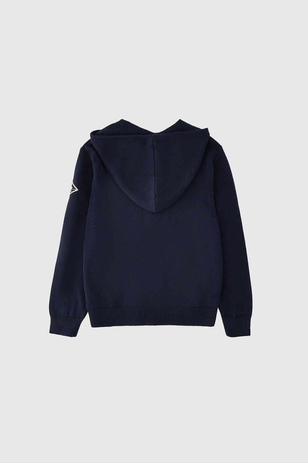 ROY ROGERS: CARDIGAN CON ZIP E CAPPUCCIO
