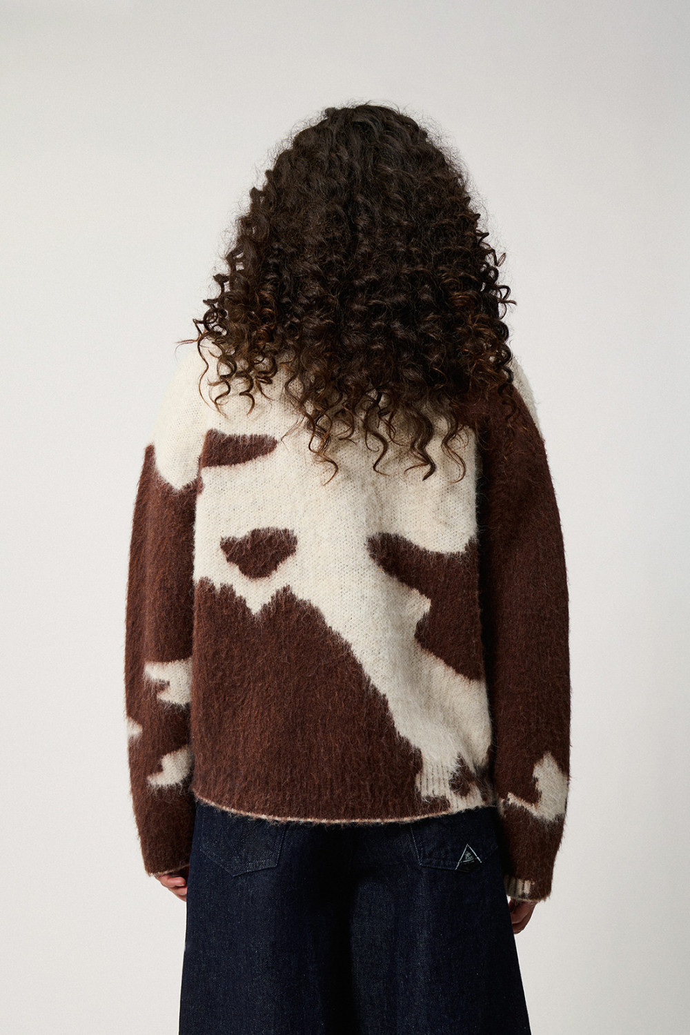 ROY ROGERS: CARDIGAN  IN JACQUARD PONY