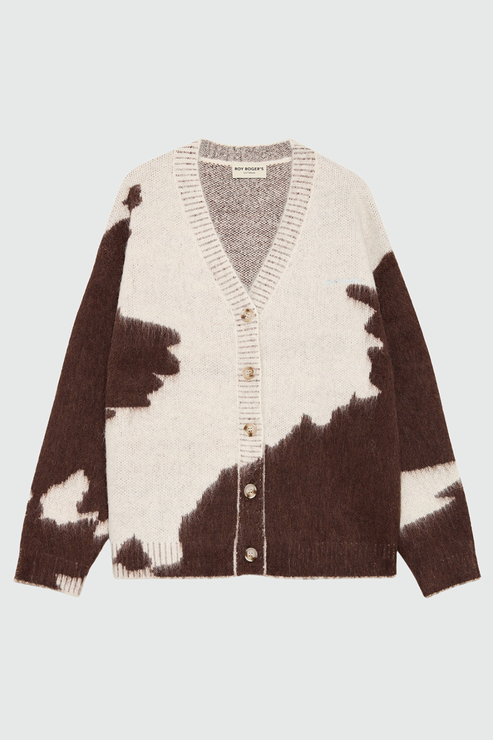 ROY ROGERS: CARDIGAN  IN JACQUARD PONY