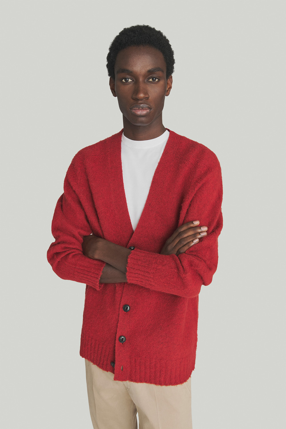 ROY ROGERS: CARDIGAN IN LANA SHETLAND