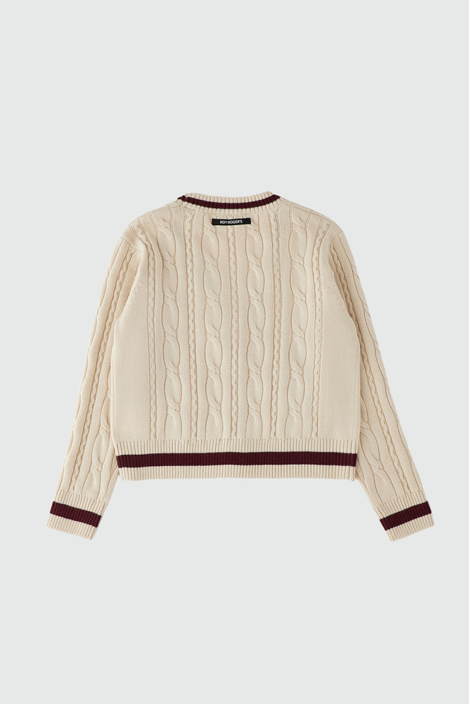 CARDIGAN SCALDACUORE IN COTONE E LANA