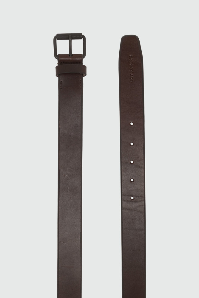 NUBUCK LEATHER BELT