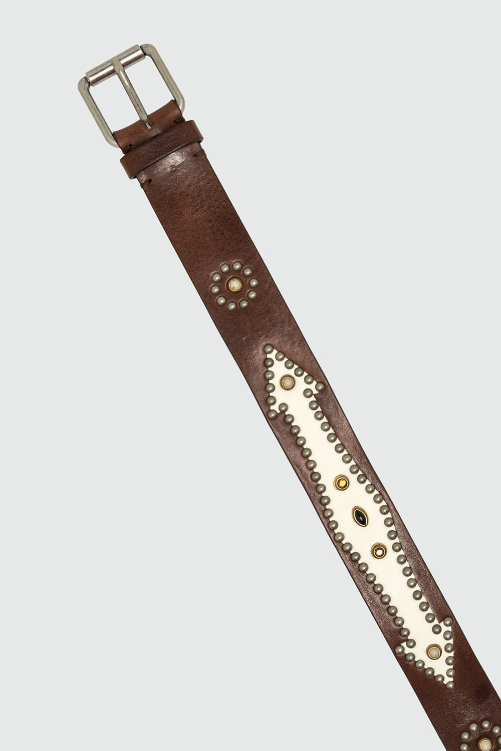 ROY ROGERS: LEATHER VINTAGE 50's BIKER BELT