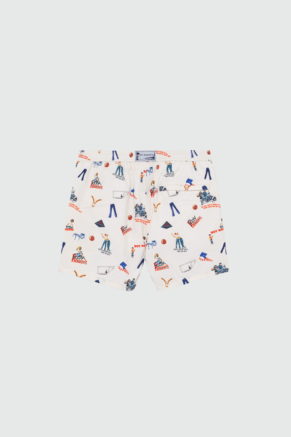 ROY ROGERS: COSTUME RIVIERA CON STAMPA