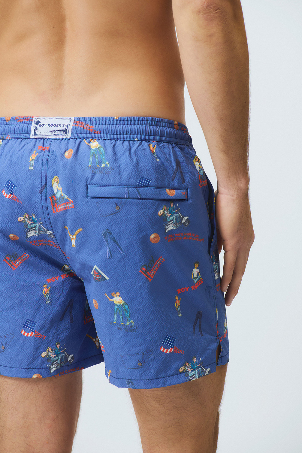 ROY ROGERS: COSTUME RIVIERA CON STAMPA