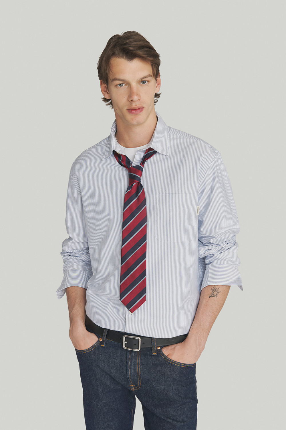 ROY ROGERS: CRAVATTA ACCADEMY A RIGHE