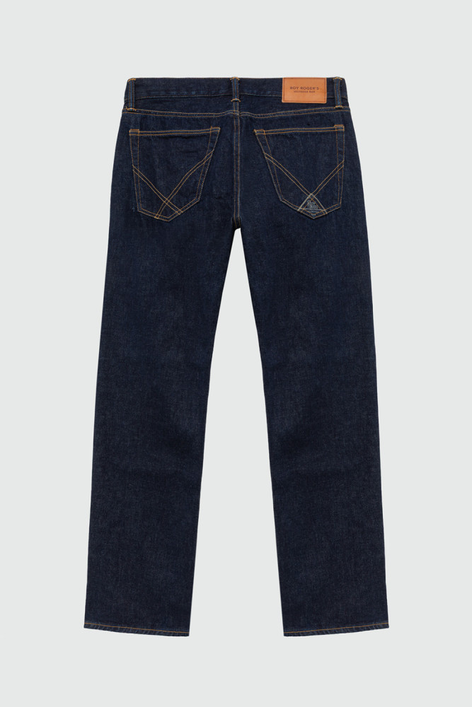 CULT WIDE SELVEDGE BAR DENIM JAPANESE RINSE