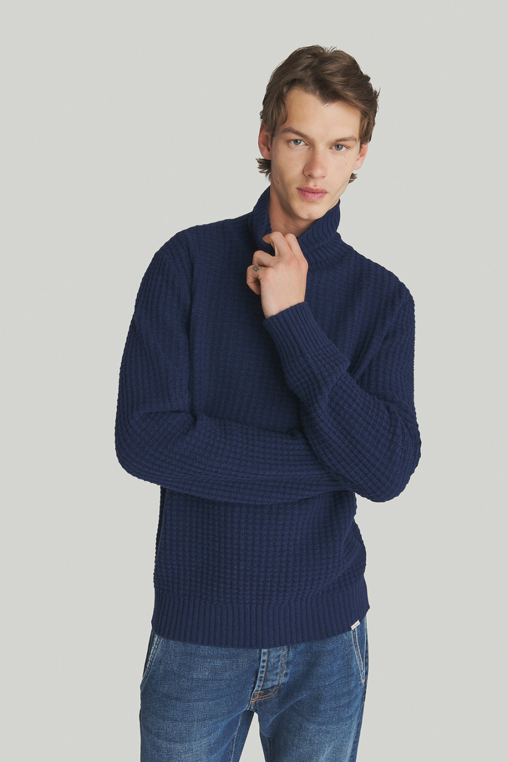 ROY ROGERS: DOLCEVITA WAFFLE IN LANA MERINO