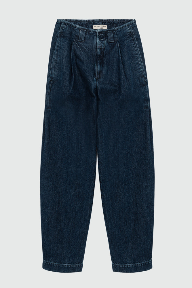 EVA X ROY ROGER'S- EVA DENIM MID STONE PANTS