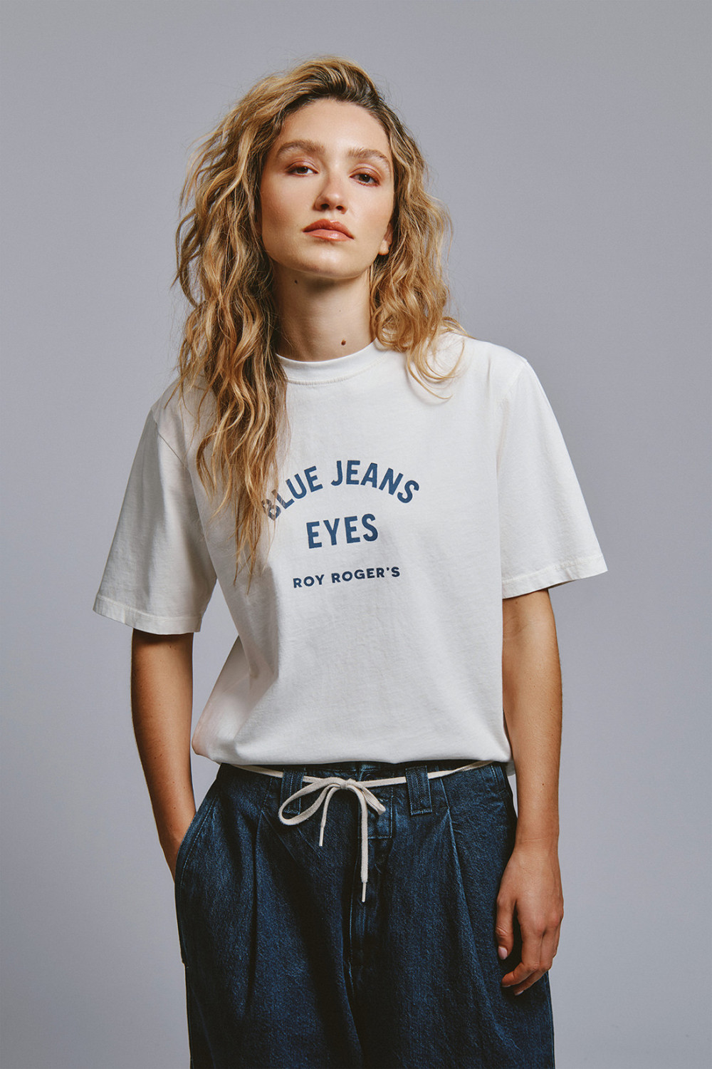 ROY ROGERS: EVA X ROY ROGER'S - BLUE JEANS EYES T-SHIRT