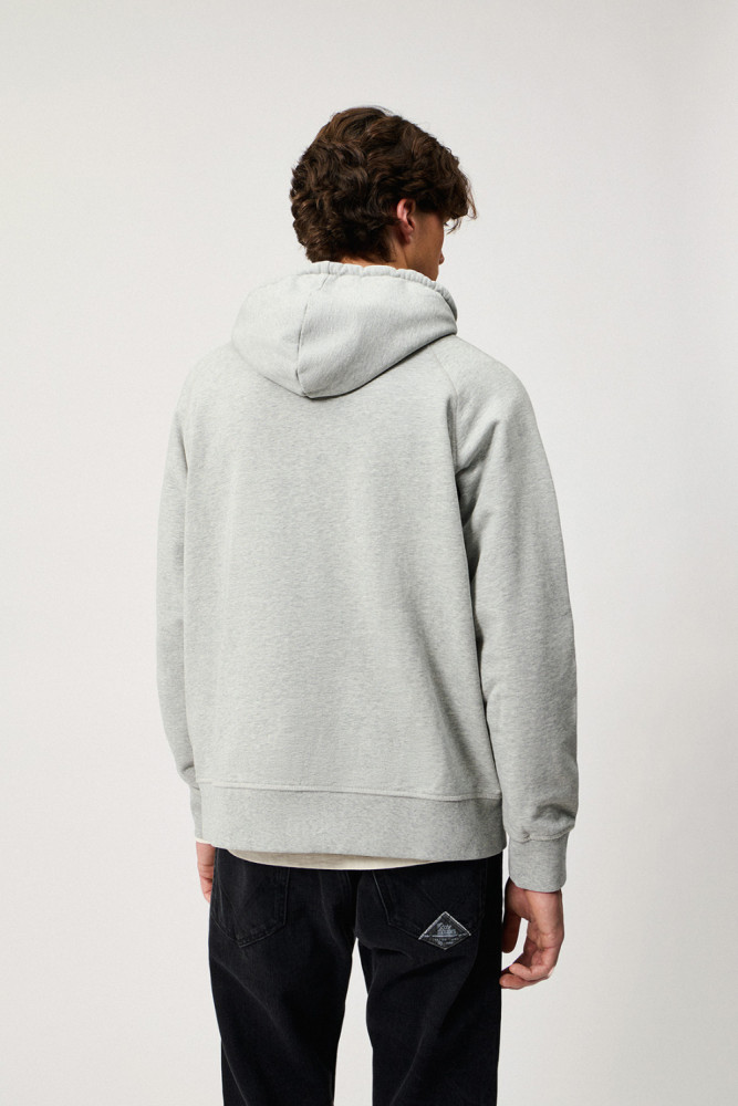 HOODED SWEATSHIRT WITH HIKING BEAR PRINT