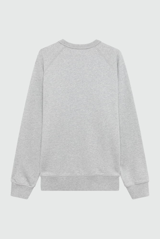 CREW NECK SWEATSHIRT WITH CHALET PRINT